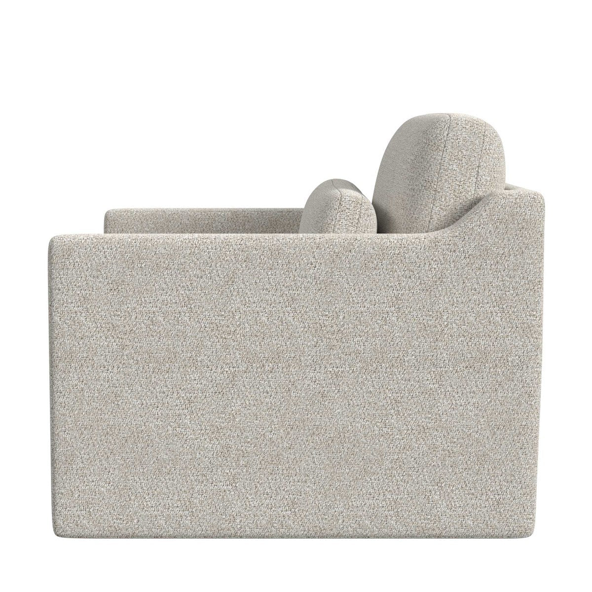 Dorotea Swivel Chair-and-a-Half - Snuggle Vanilla