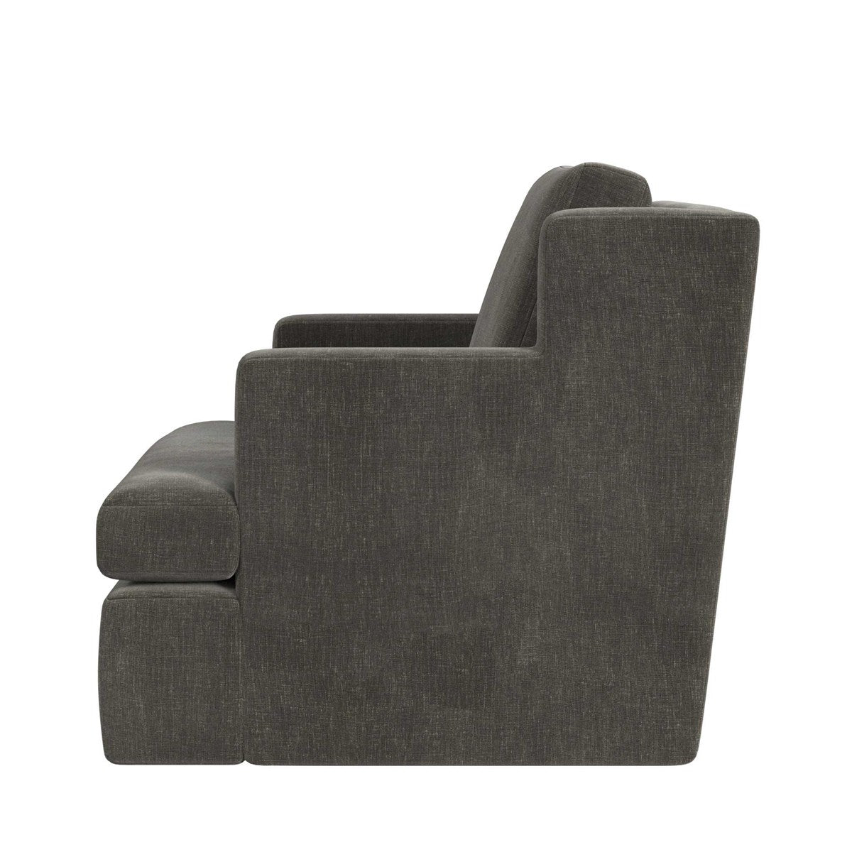 Desideria Swivel Chair - Lux Graphite