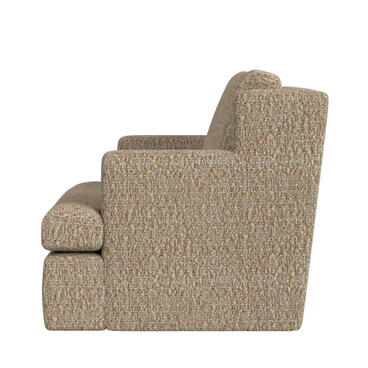 Desideria Swivel Chair - Knubby Brown Rice