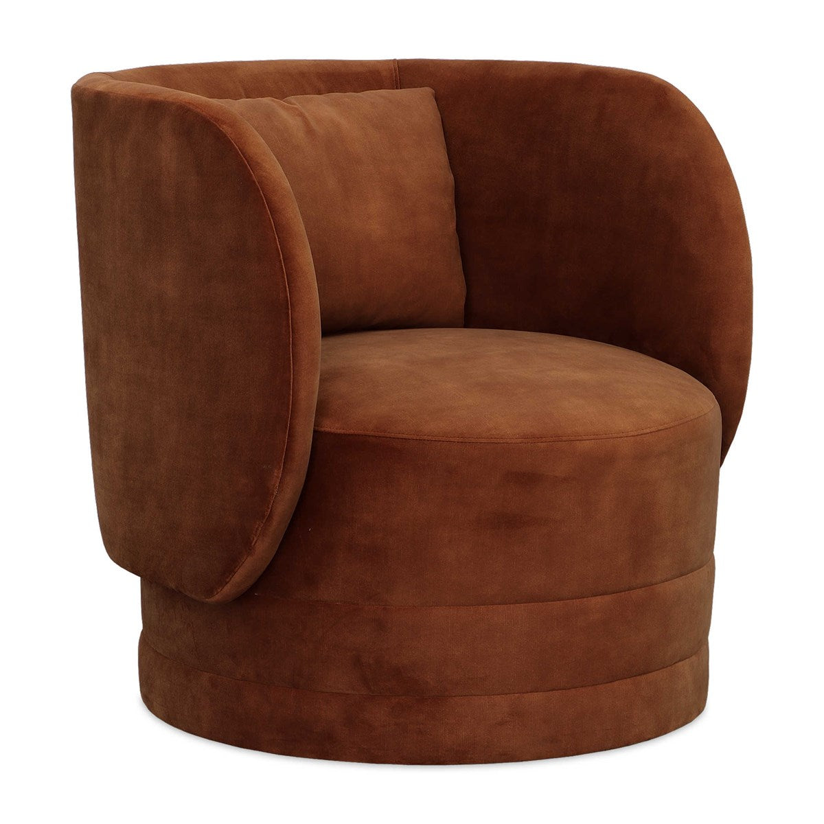 Haven Swivel Chair - Deep Copper