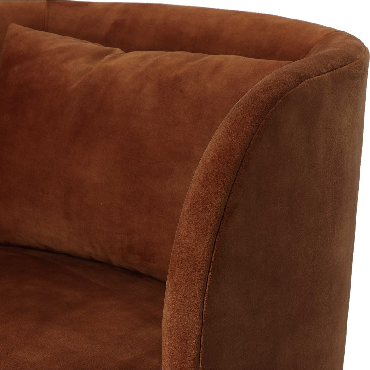 Haven Swivel Chair - Deep Copper