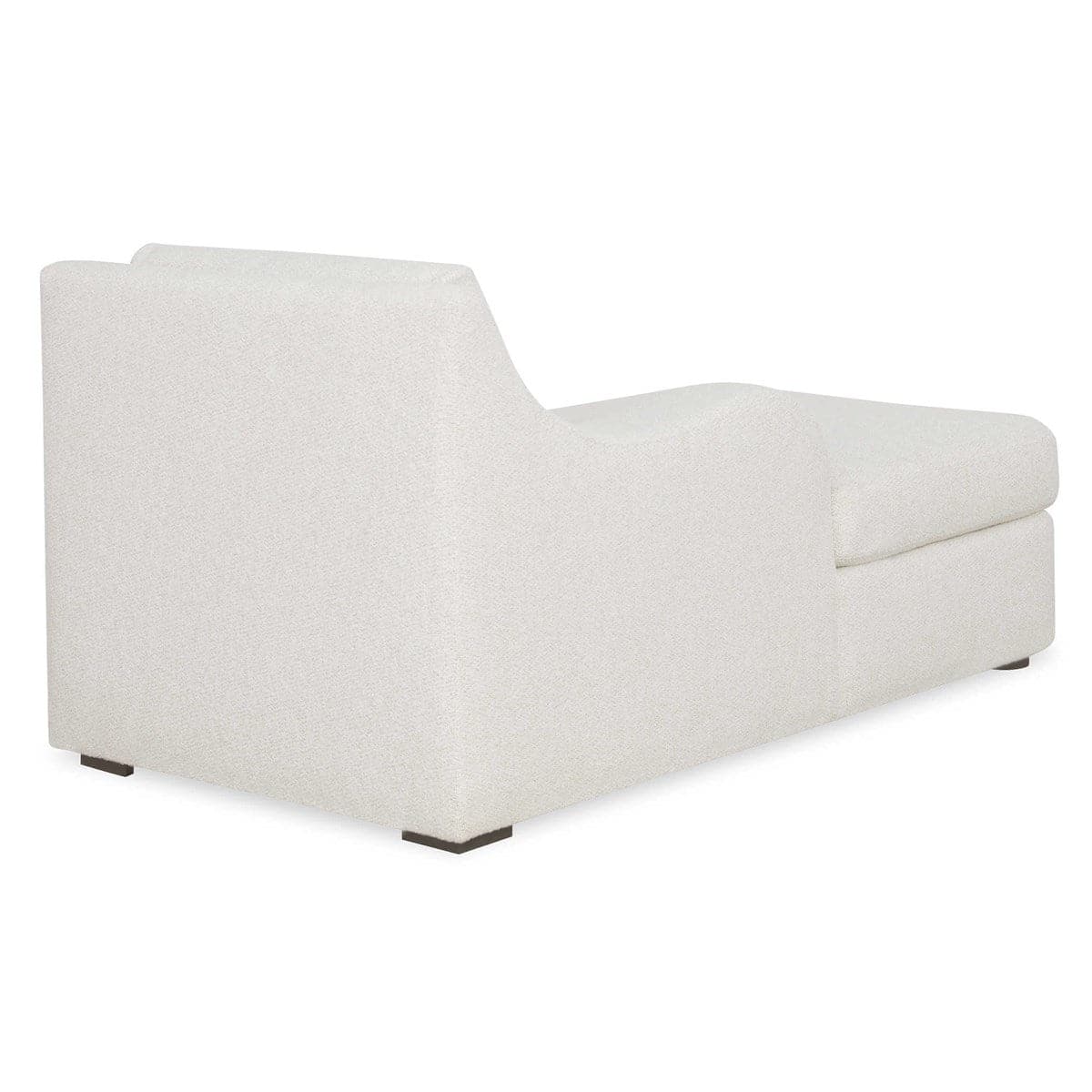 Dirk Chaise, Left Arm Facing - Snuggle Vanilla