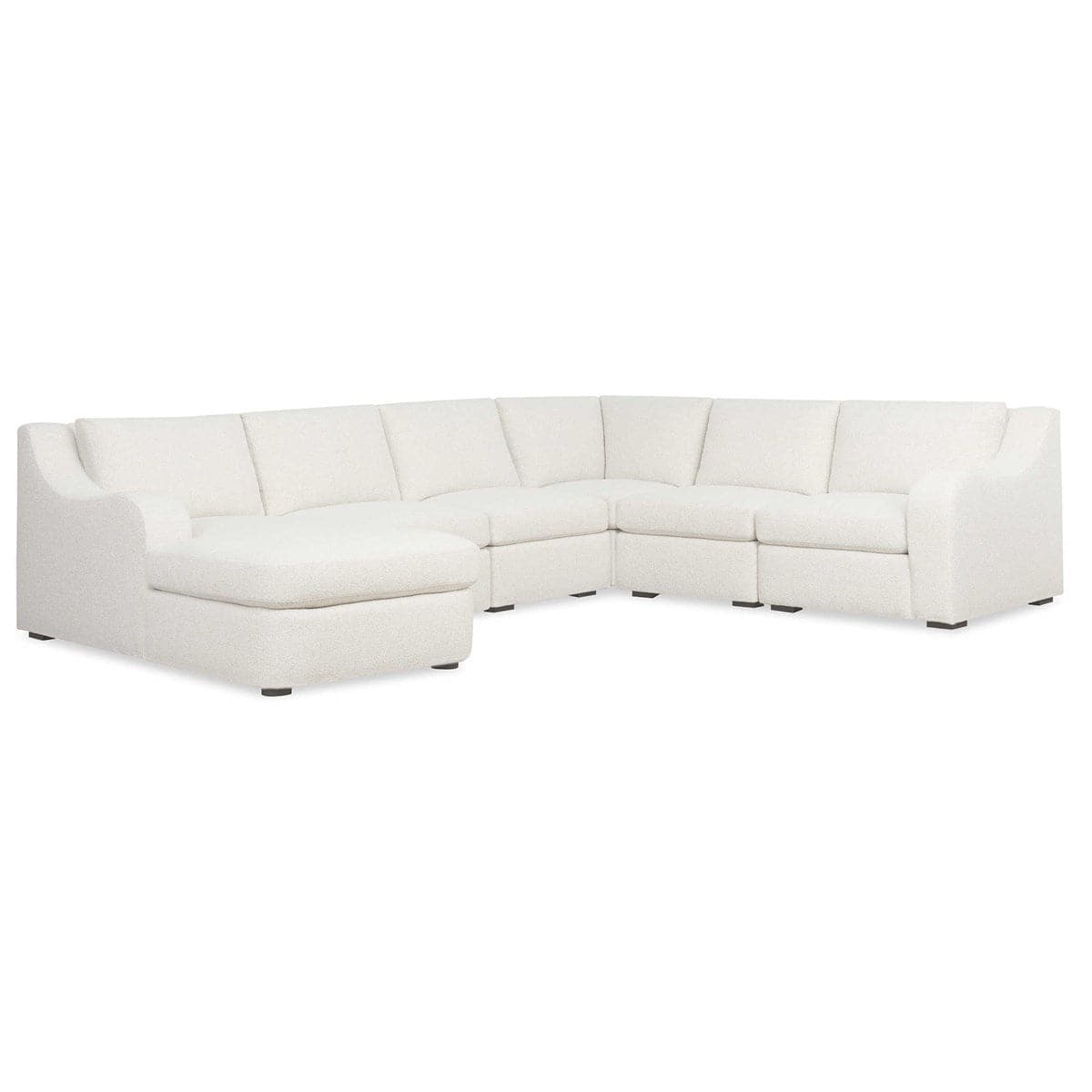 Dirk Chaise, Left Arm Facing - Snuggle Vanilla