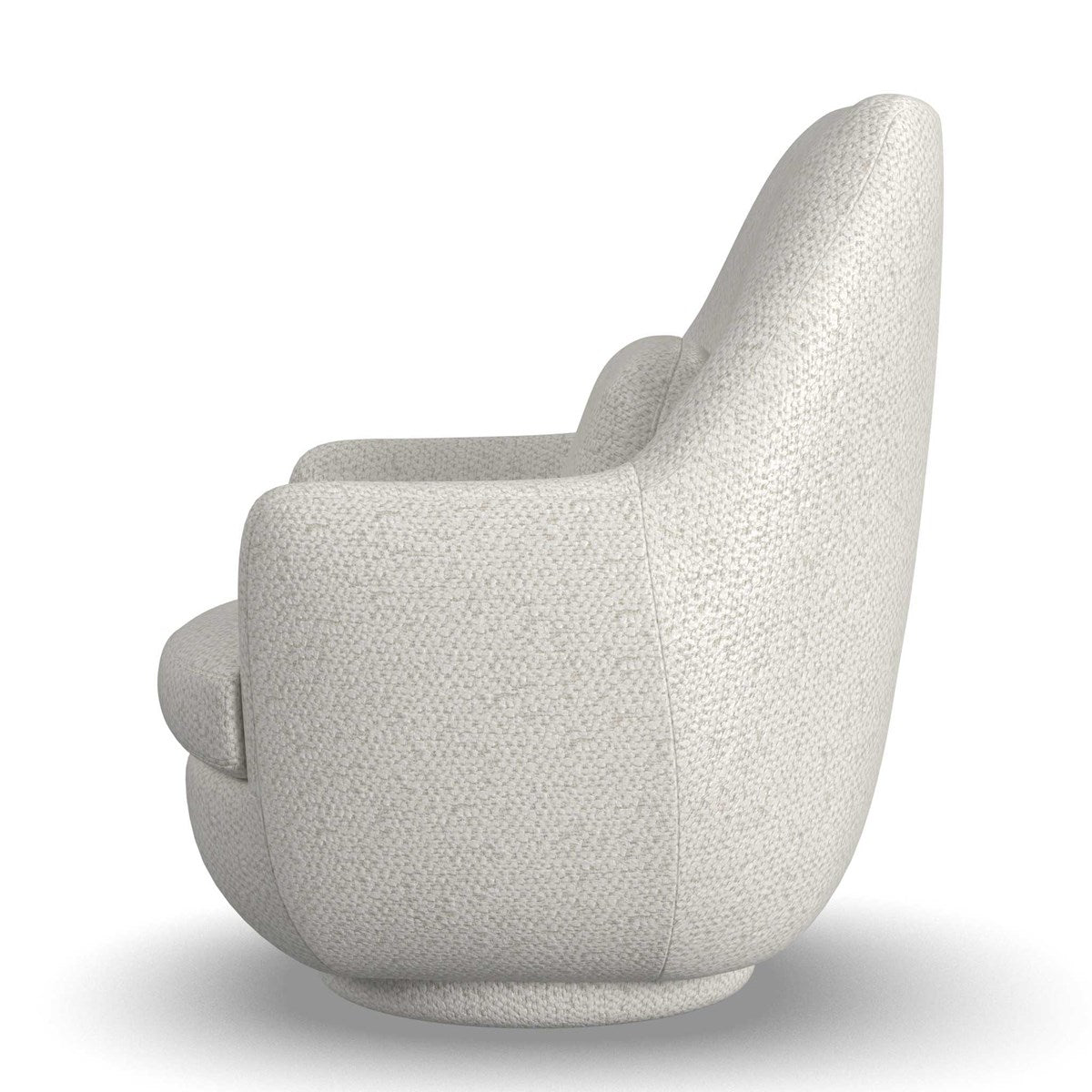 Godric Swivel Chair - Cuddly Cream