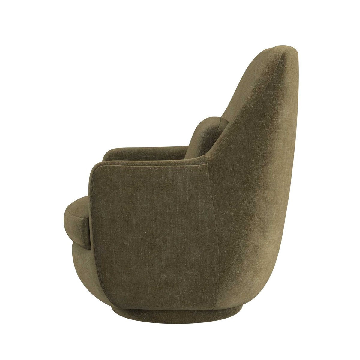 Godric Swivel Chair - Vintage Moss