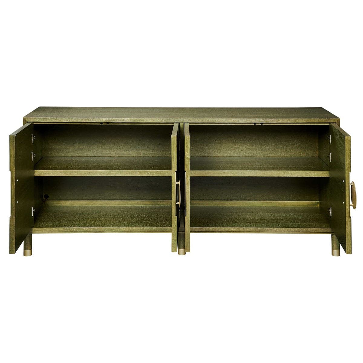 Cilla 4 Door Cabinet - Olive