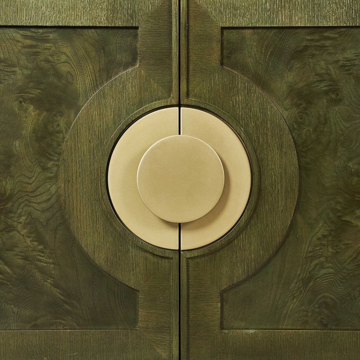 Cilla 4 Door Cabinet - Olive