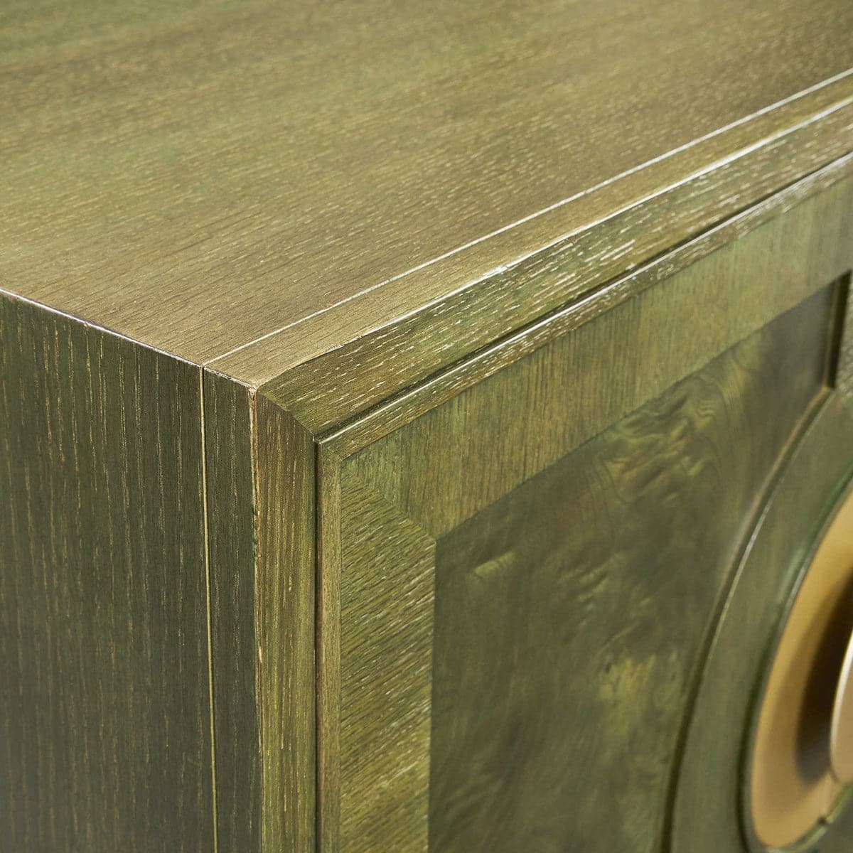 Cilla 4 Door Cabinet - Olive