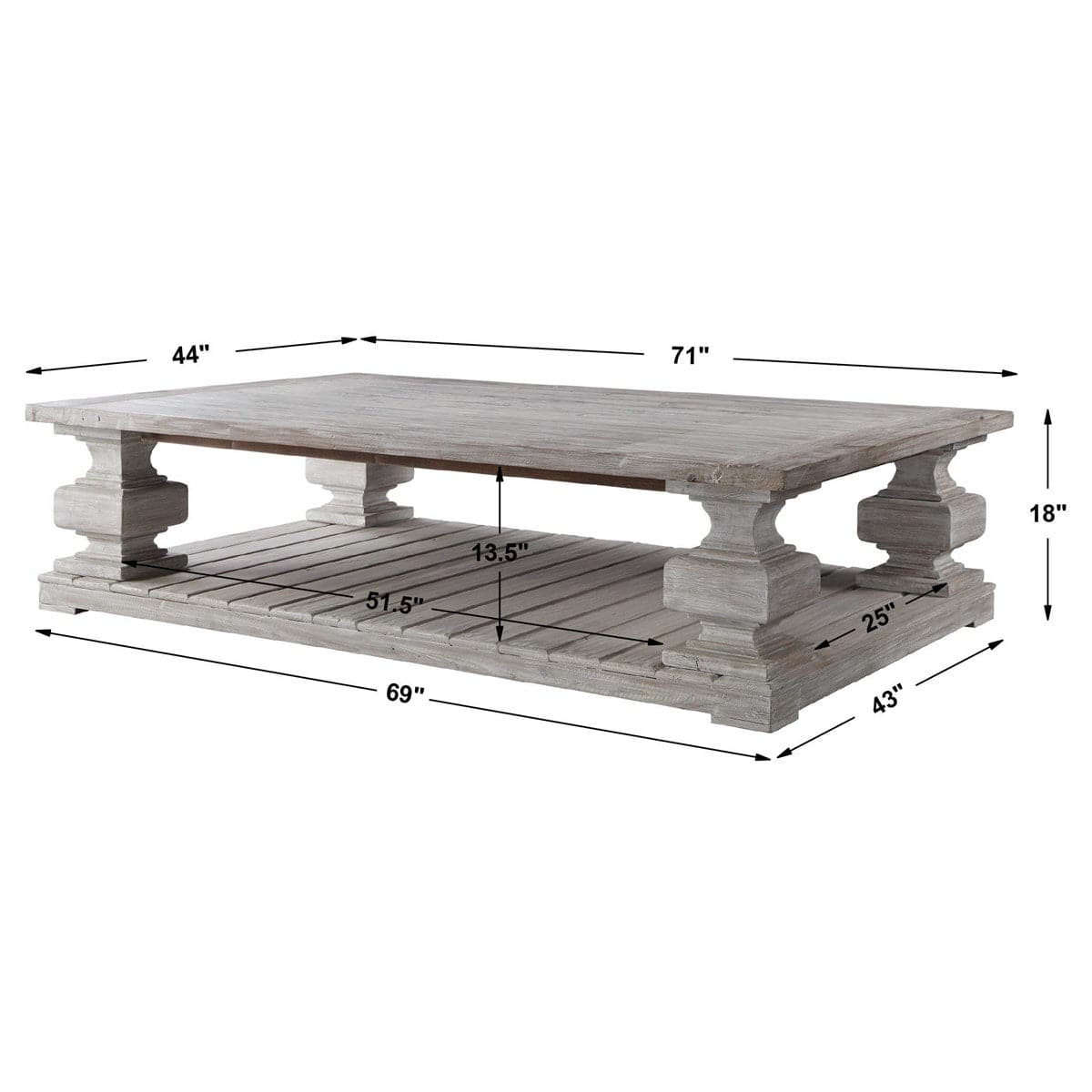 Muriel Coffee Table, White