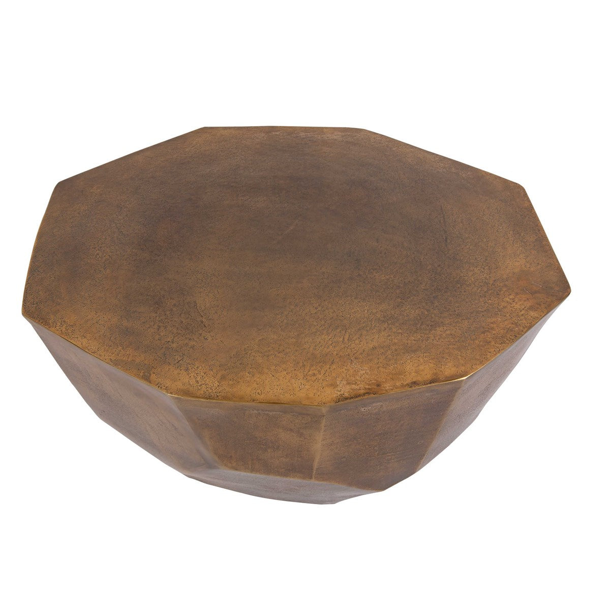 Lucian Coffee Table - Brass Medium