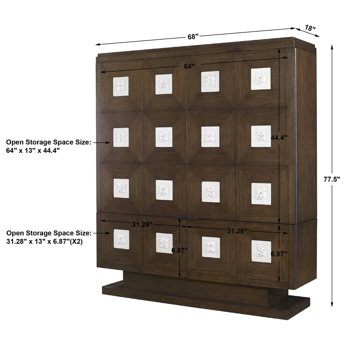 Mercy Cabinet, 2 Cartons