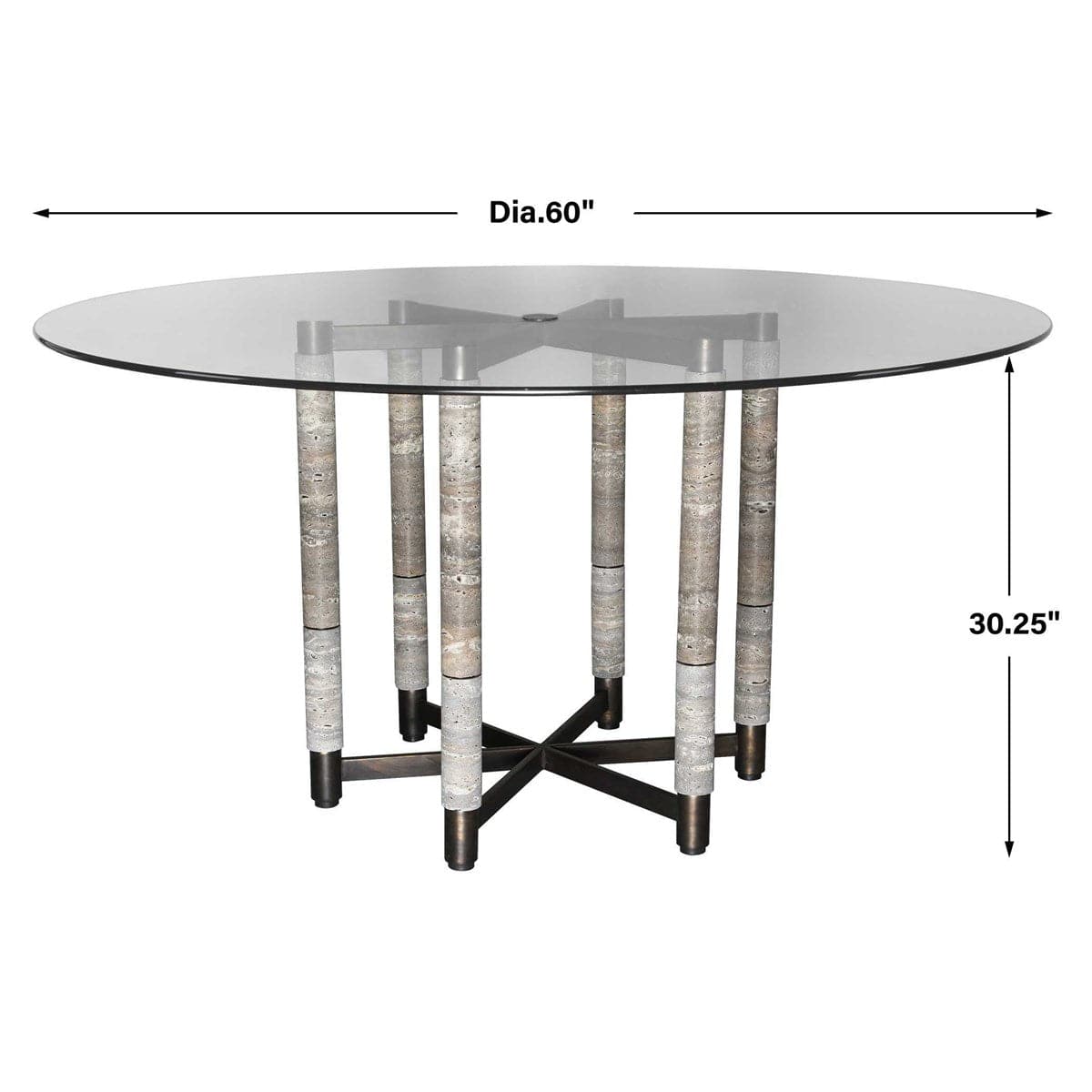 Upland Dining Table, 2 Cartons