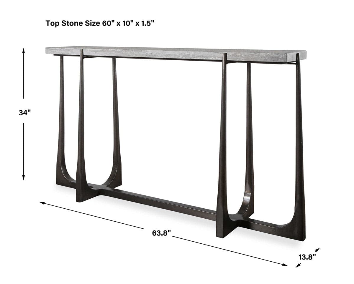 Auda Console Table, 2 Cartons