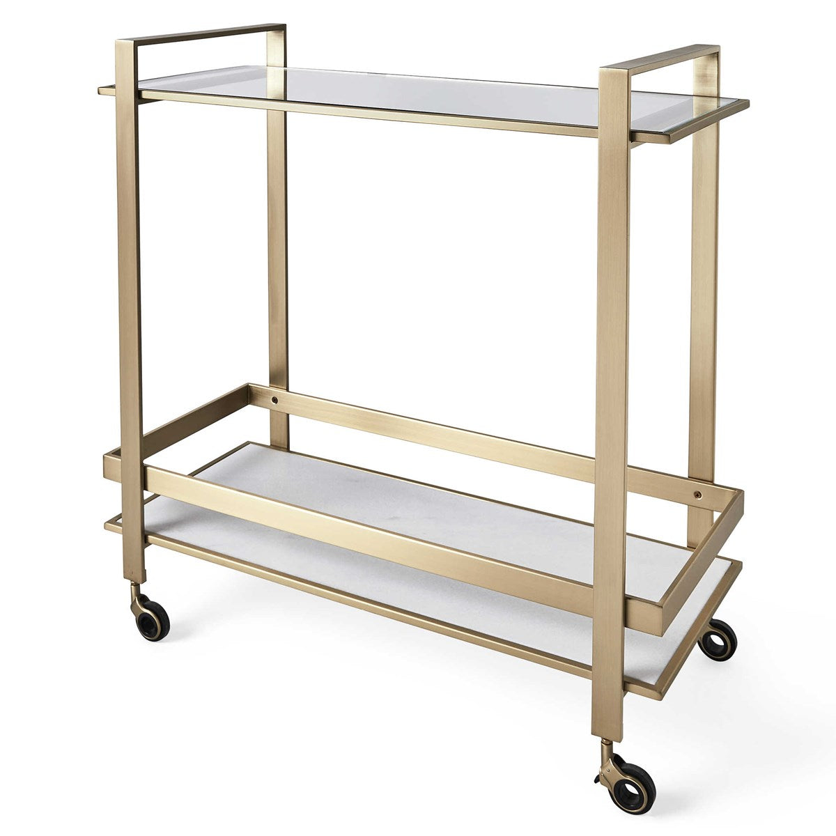 Biddie Bar Cart - Brass