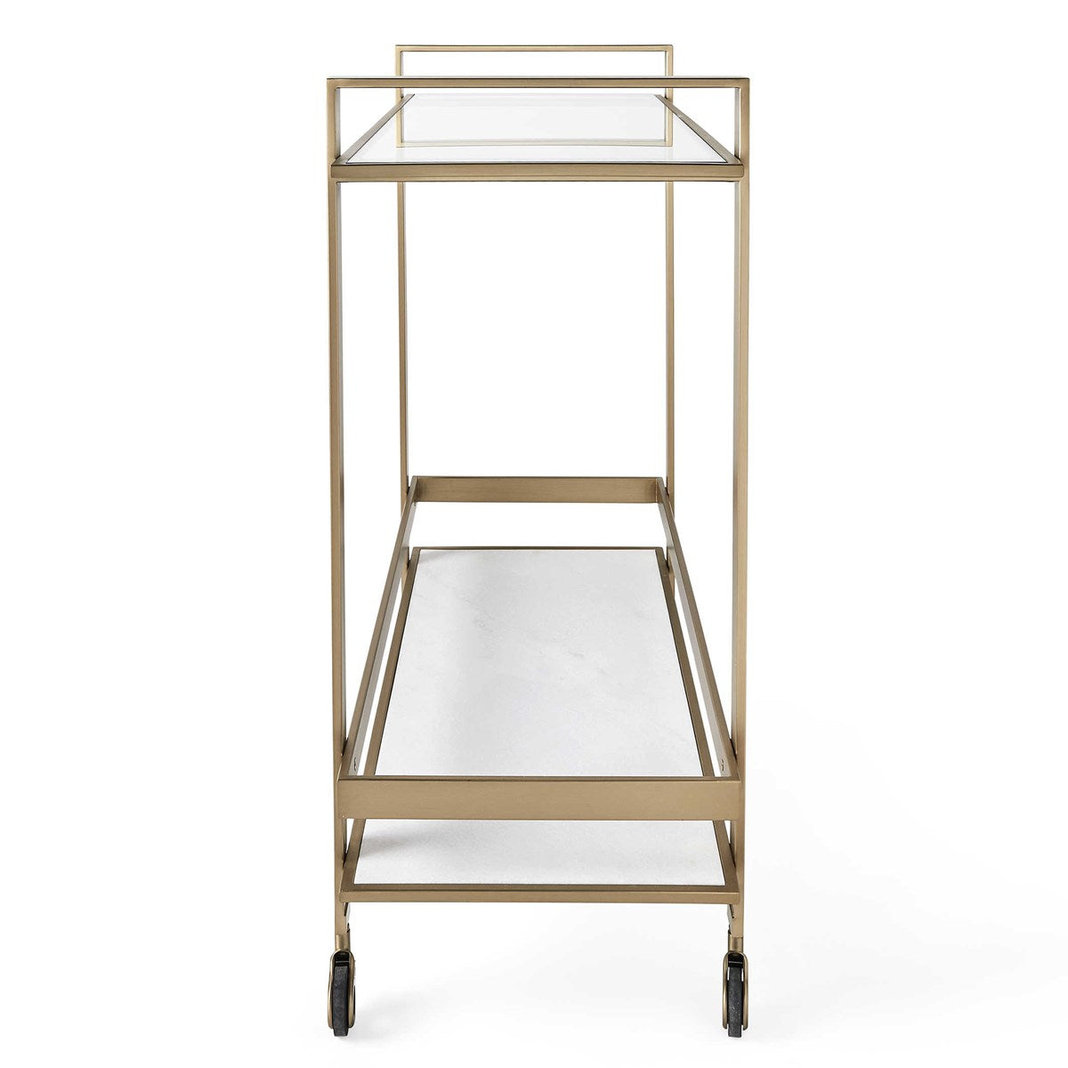 Biddie Bar Cart - Brass