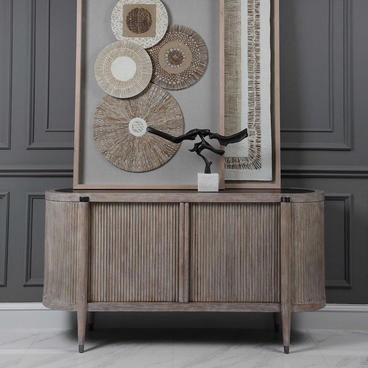 Seraphina Cabinet - Natural Wash