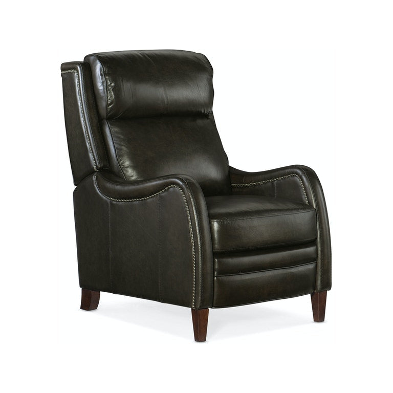 Stark Manual Push Back Recliner-Hooker-HOOKER-RC234-PB-089-Lounge ChairsBlack-2-France and Son