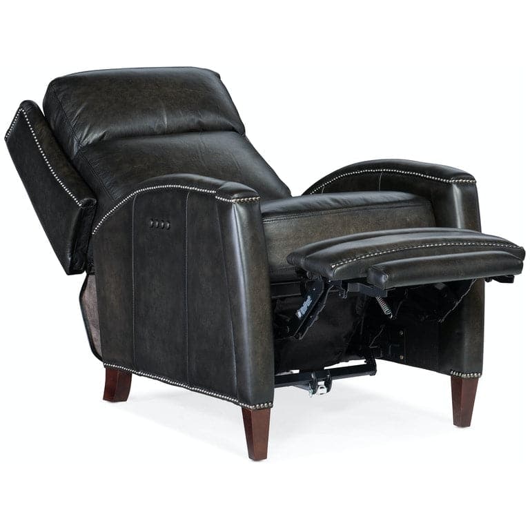 Declan PWR Recliner w/ PWR Headrest-Hooker-HOOKER-RC251-PH-087-Lounge ChairsBrown-4-France and Son