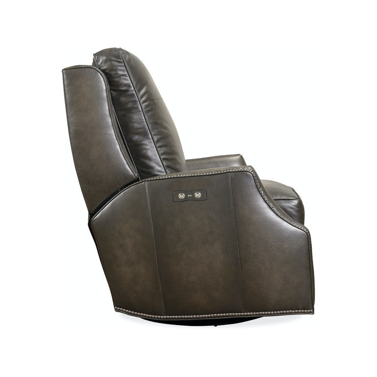 Kerley PWR Swivel Glider Recliner-Hooker-HOOKER-RC260-PSWGL-095-Lounge ChairsSarzana Castle-9-France and Son