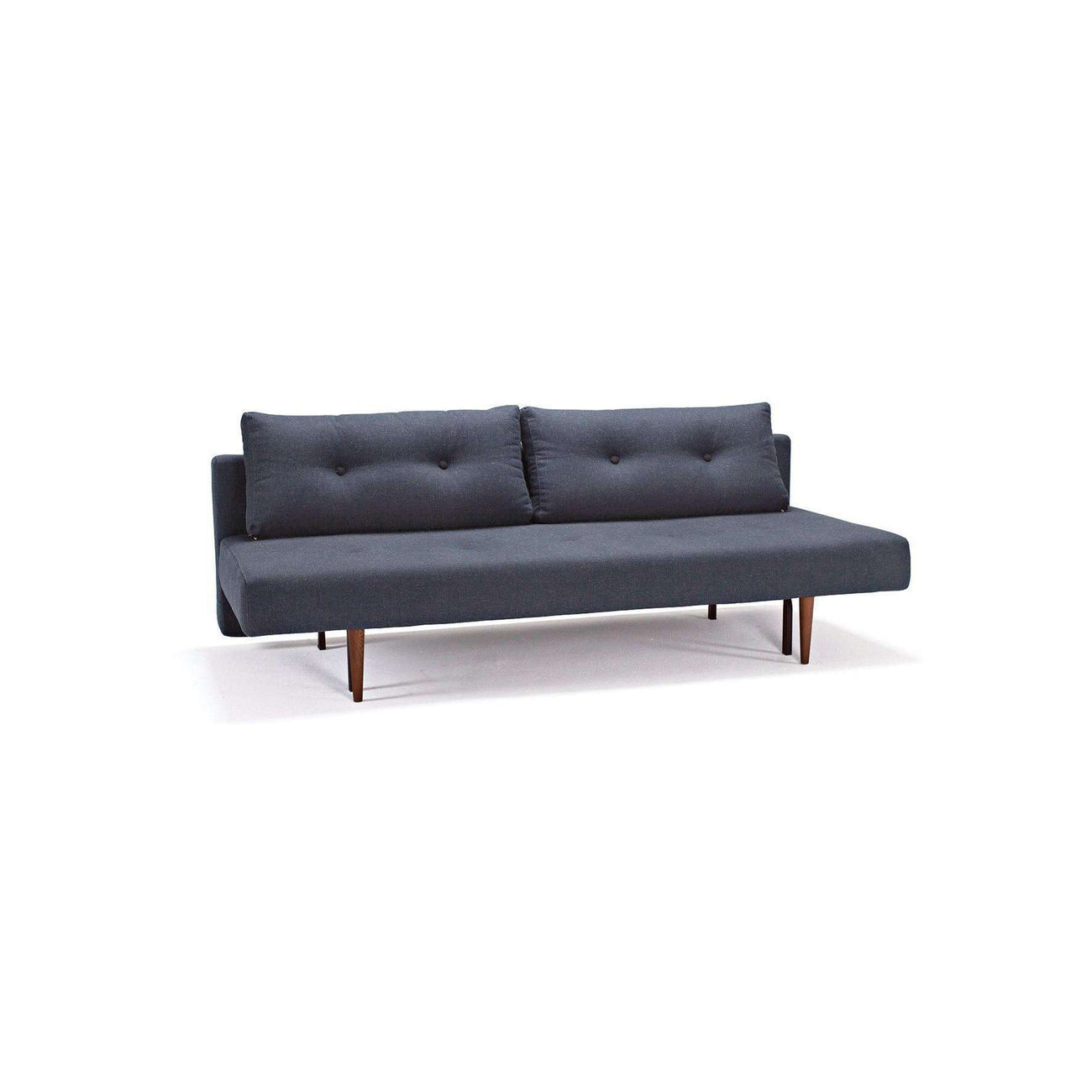 Recast Plus Sleeper Sofa DARK WOOD (FULL)-Innovation Living-INNO-742050515-10-3-2-SofasNist Blue-2-France and Son