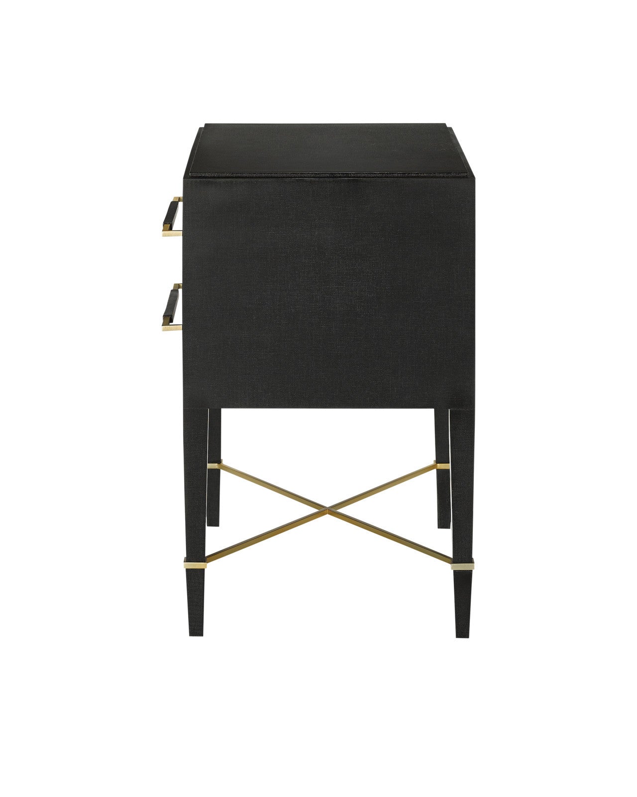 Verona Black Nightstand