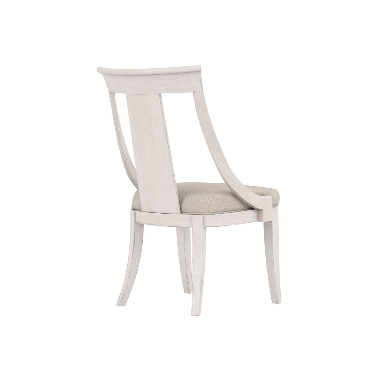 Alcove Side Chair, Belgian Ivory (Set of 2) - White