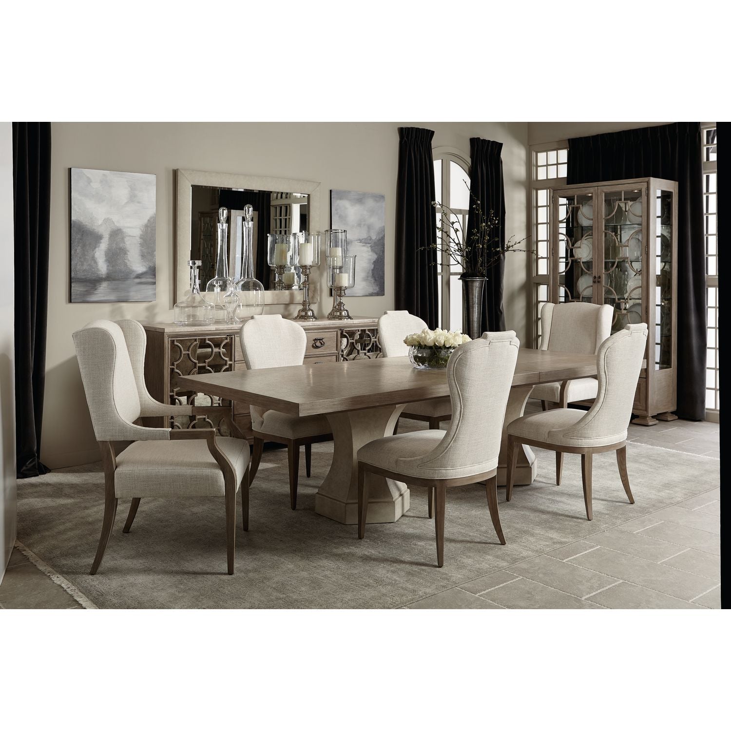 Santa Barbara 7-Piece Dining Set Dining Table