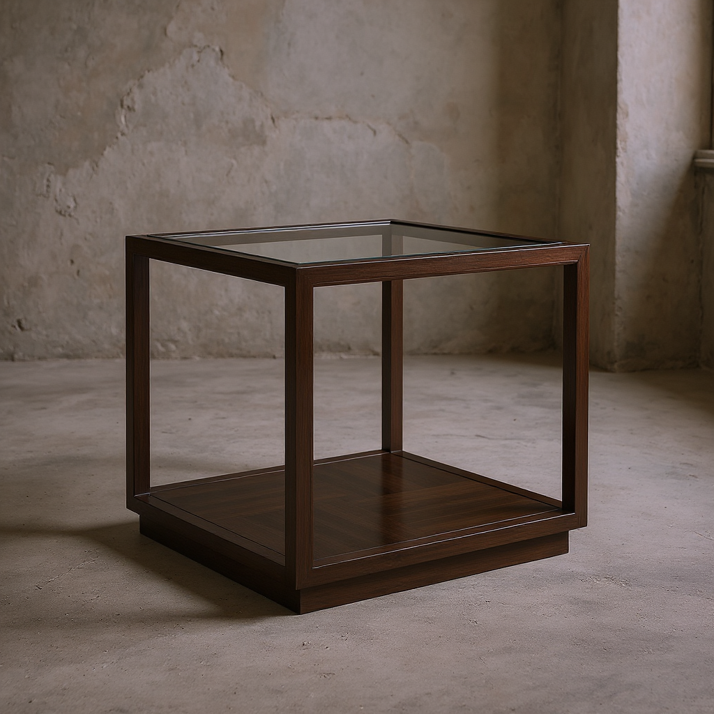 Glaze End Table Cola