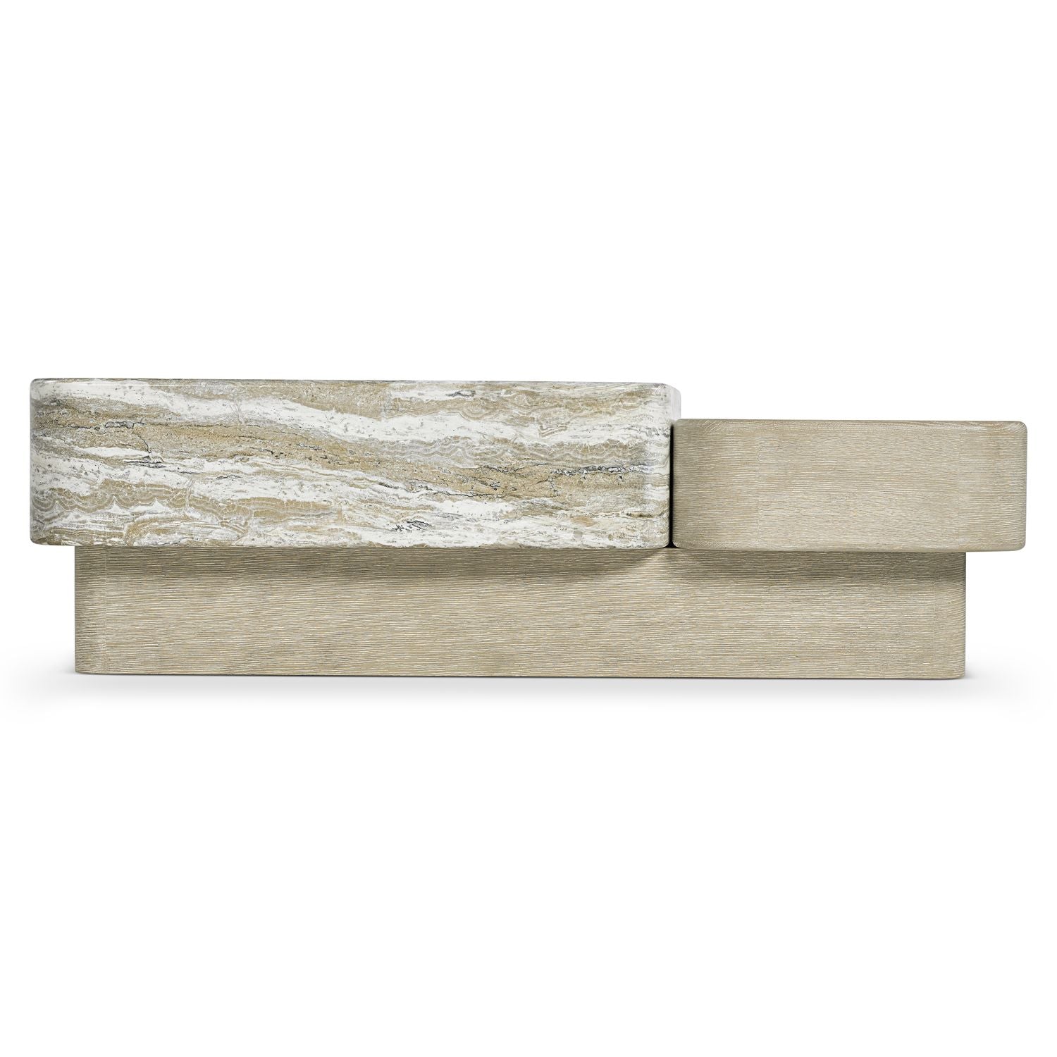 Arcadia Faux Stone Cocktail Table