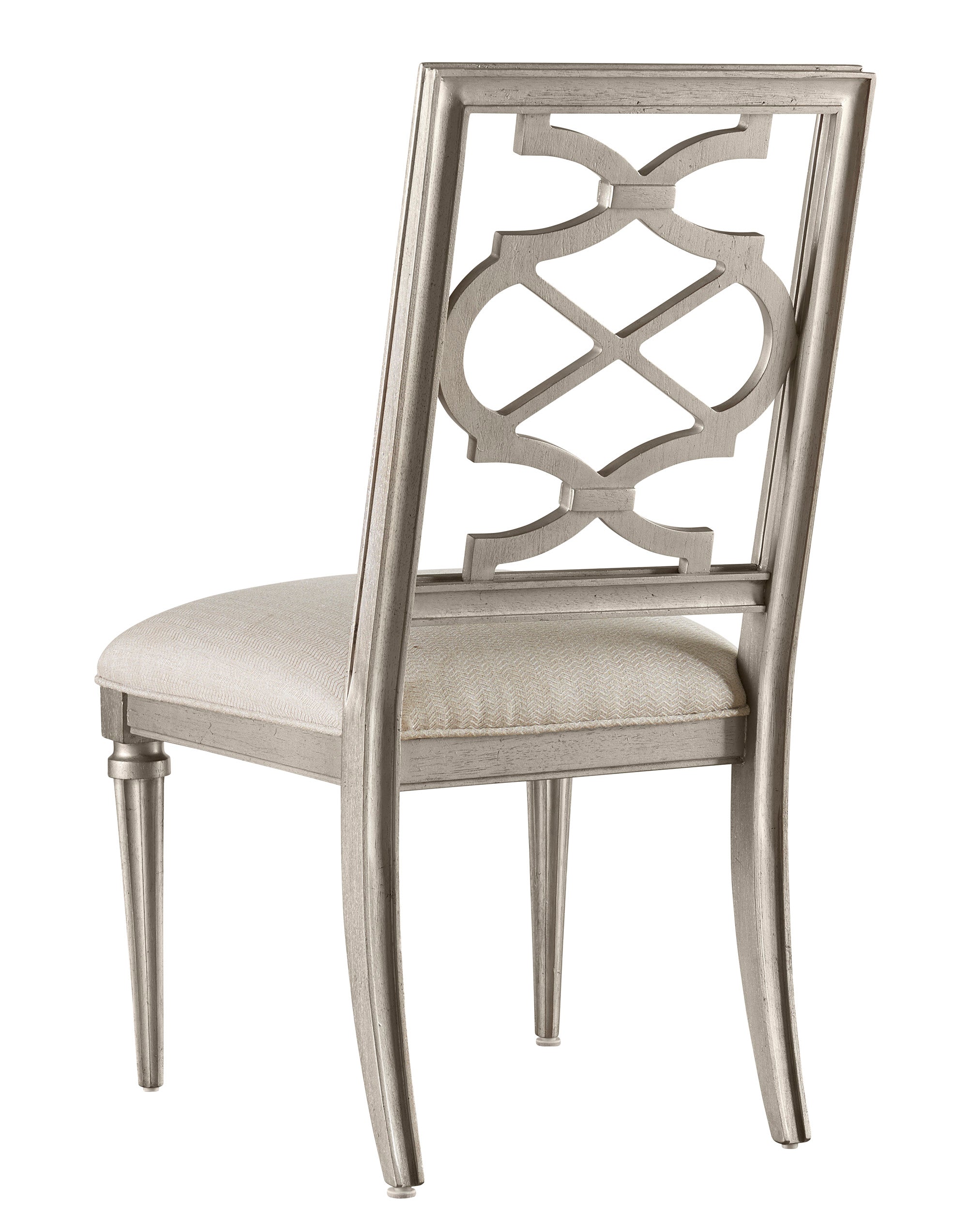 Morrissey Blake Side Chair - Bezel (Purchase in qty of 2 required, priced individually) - Silver