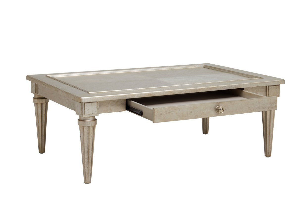 Morrissey Kirke Cocktail Table - Bezel - Silver