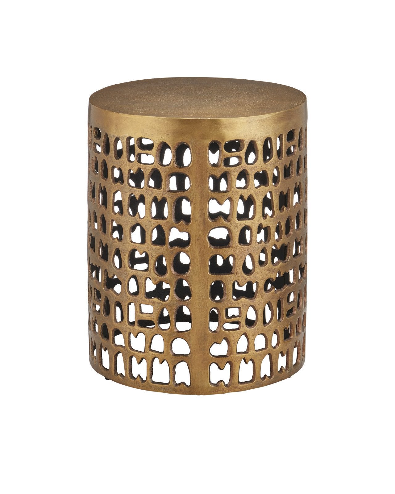 Alvar Gold Accent Table