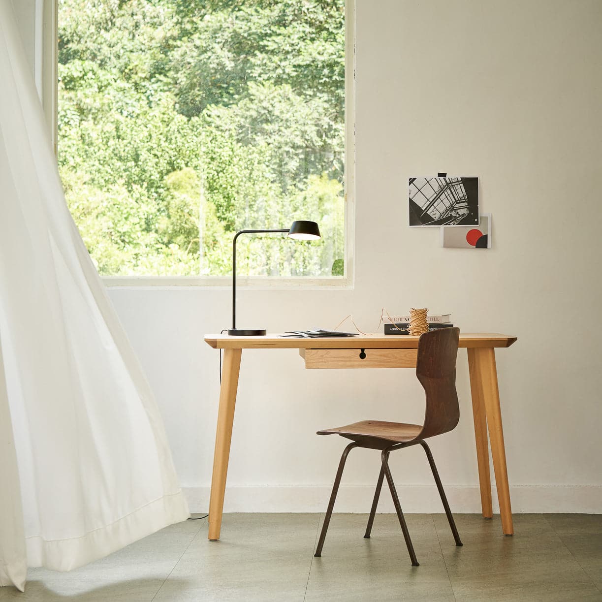 OLO LED Table Lamp-Seed Design-SEED-SLD-130DLTE-BK-Table LampsShiny Black-2-France and Son