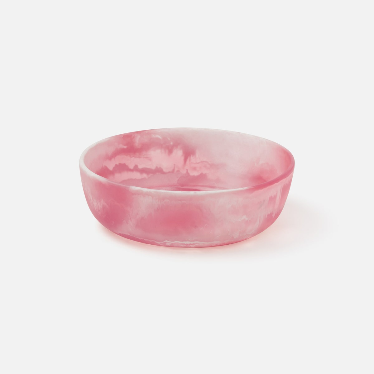 Hugo Pink Swirled Serving Bowl Resin Small Pack/2