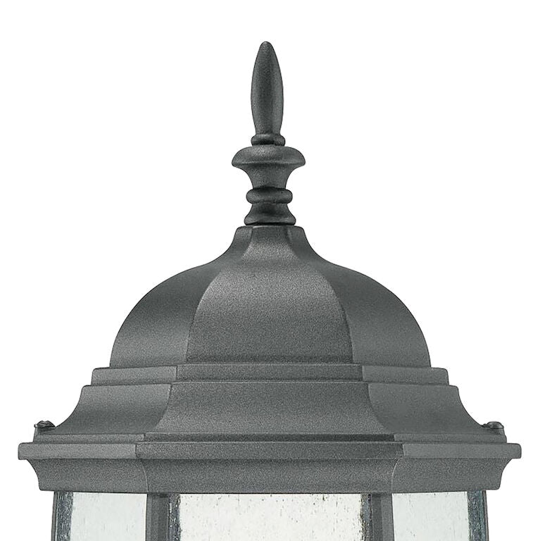 Covington 21.5'' High 1 - Light Outdoor Post Light-Elk Home-ELK-SL90107-Outdoor Post Lanterns-2-France and Son