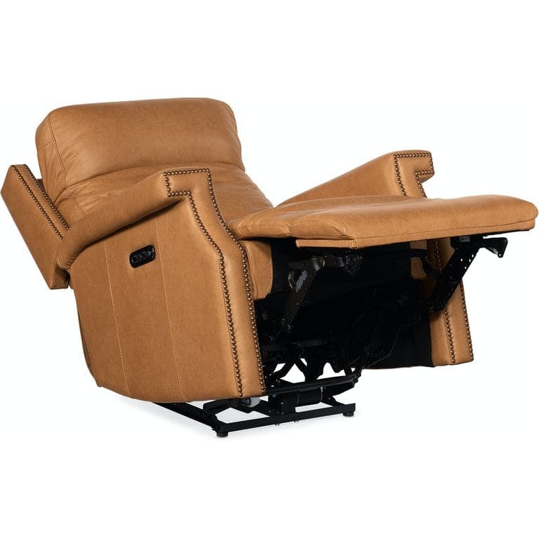 Vaughn Zero Gravity Recliner with Power Headrest-Hooker-HOOKER-SS106-PHZ1-086-Lounge ChairsBrown-5-France and Son