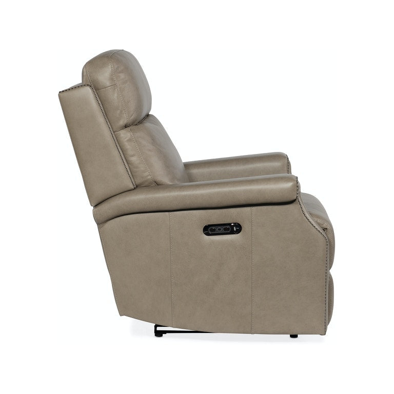 Vaughn Zero Gravity Recliner with Power Headrest-Hooker-HOOKER-SS106-PHZ1-086-Lounge ChairsBrown-7-France and Son