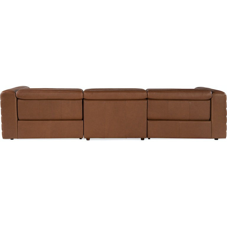 Chatelain 3 - Piece Power Sofa With Power Headrest-Hooker-HOOKER-SS454-GP3-088-SofasBrown-3-France and Son