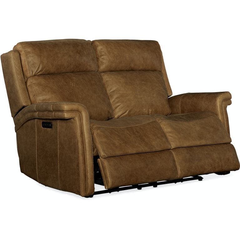 Poise Power Recliner Loveseat w/ Power Headrest-Hooker-HOOKER-SS468-P2-088-Sofas-3-France and Son