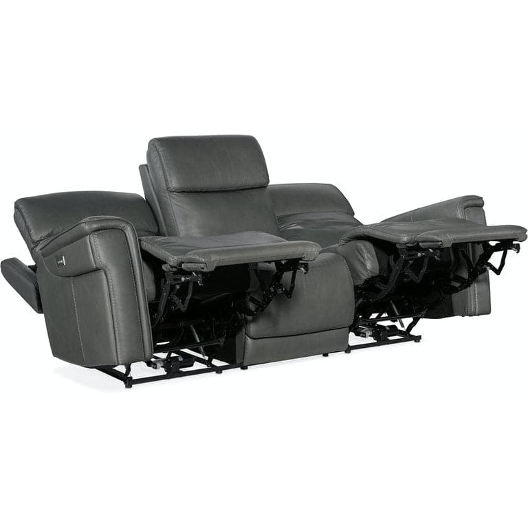 Lyra Zero Gravity Power Sofa with Power Headrest-Hooker-HOOKER-SS608-PHZL3-093-SofasBlack-8-France and Son