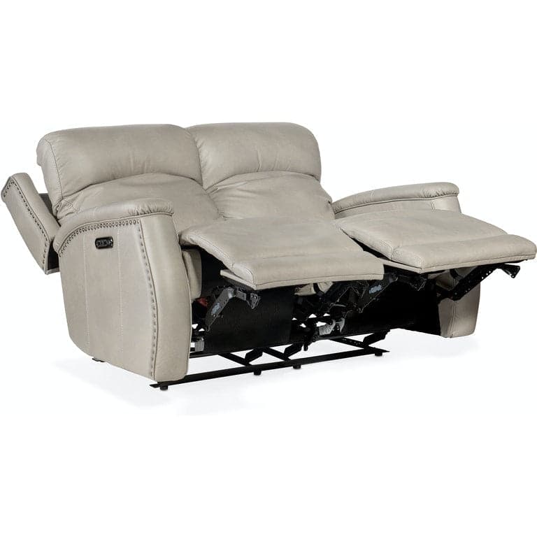 Rhea Zero Gravity Power Loveseat with Power Headrest-Hooker-HOOKER-SS703-PHZ2-080-SofasBrown-6-France and Son