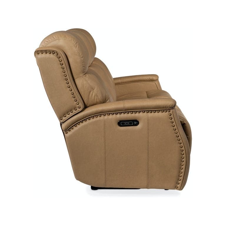 Rhea Zero Gravity Power Recline Sofa with Power Headrest-Hooker-HOOKER-SS703-PHZ3-080-SofasBrown-9-France and Son