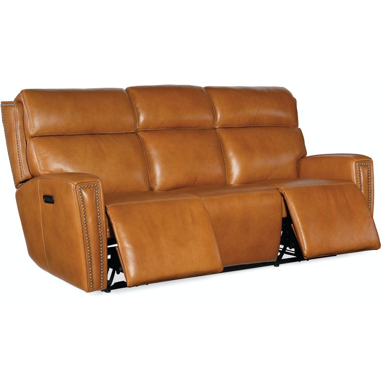 Ruthe ZeroG Power Sofa w/PH & Hidden Console-Hooker-HOOKER-SS704-PHZ3C-019-SofasHoney-7-France and Son