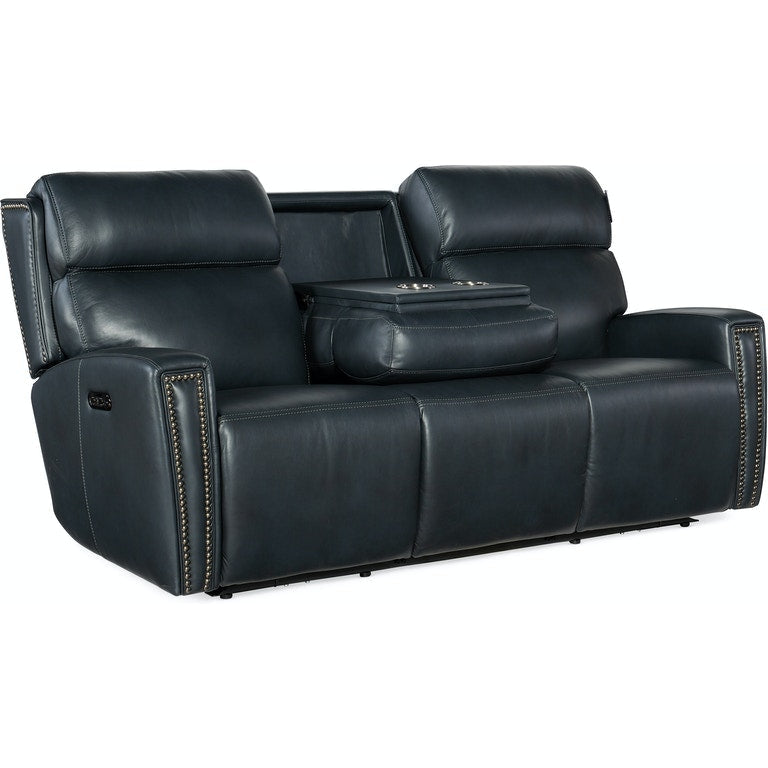 Ruthe ZeroG Power Sofa w/PH & Hidden Console-Hooker-HOOKER-SS704-PHZ3C-019-SofasHoney-4-France and Son