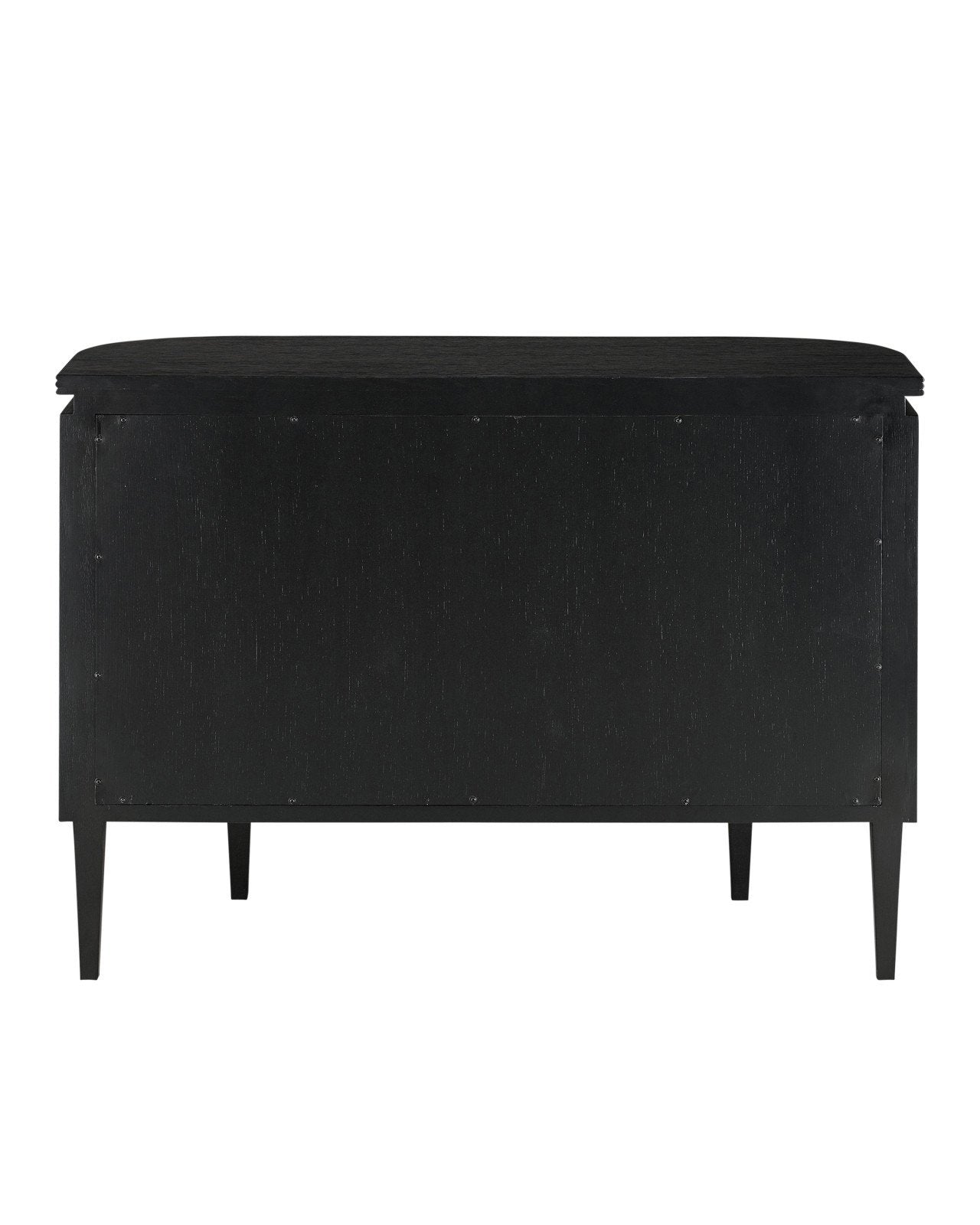 Briallen Black Demi-Lune Cabinet