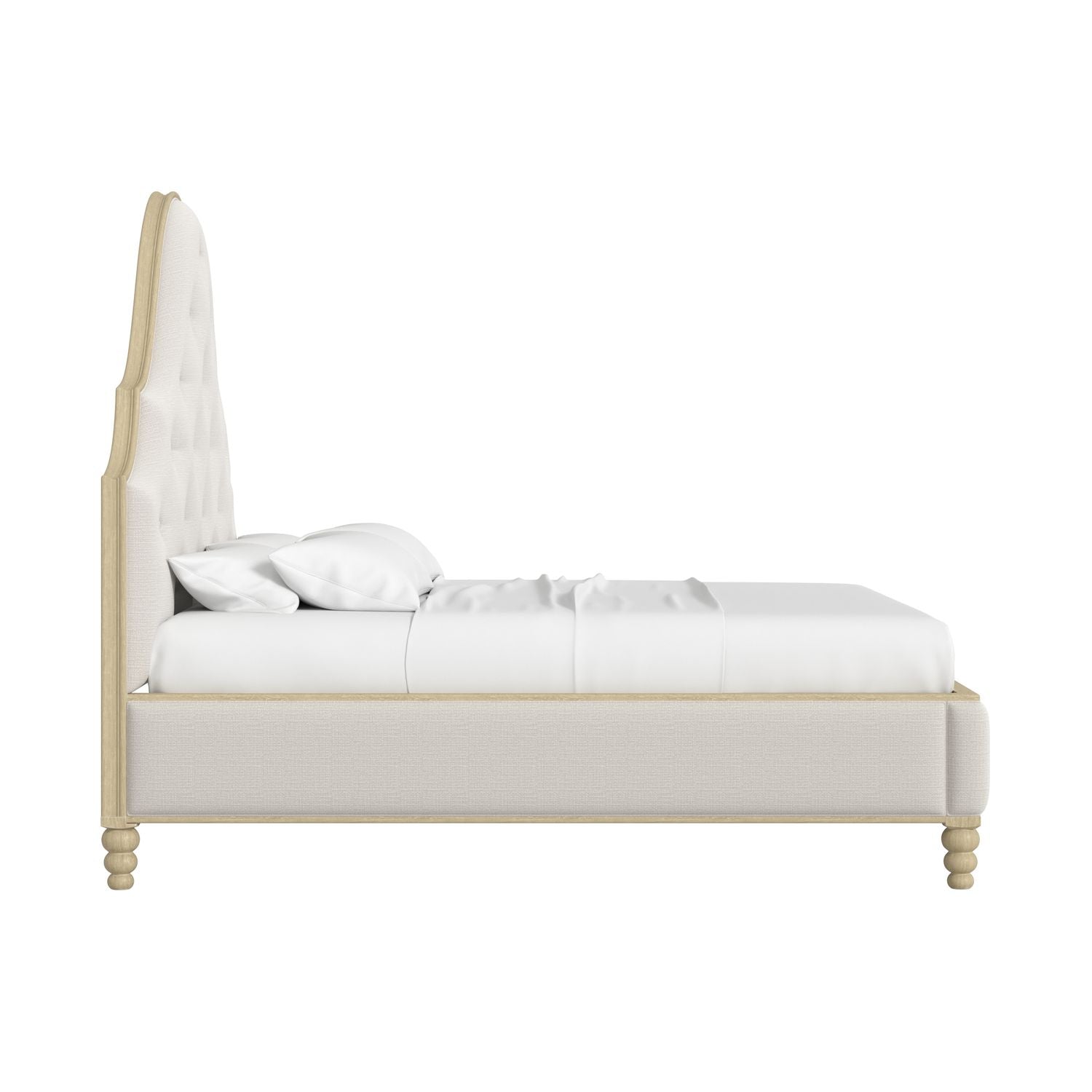 Haven King Upholstered Bed Sundrenched Oak