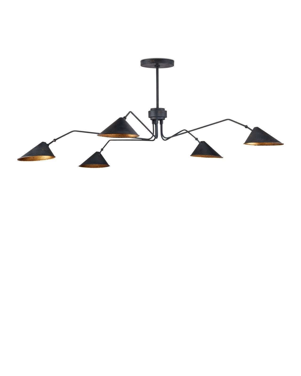 Serpa Black Chandelier