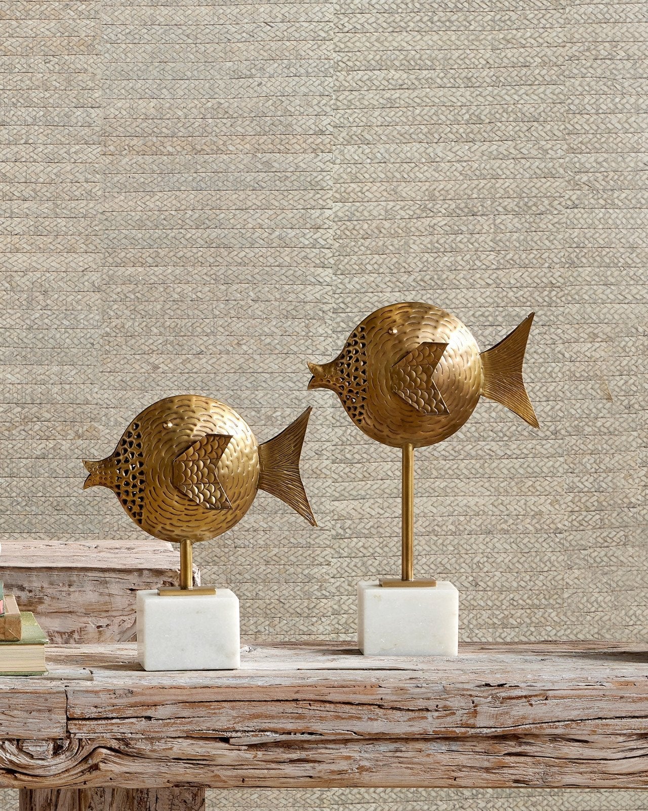 Cici Brass Fish Set of 2