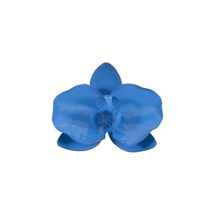 Orchid Flower Wall Decor-Phillips Collection-PHIL-TH101831-Wall ArtBlue-4-France and Son