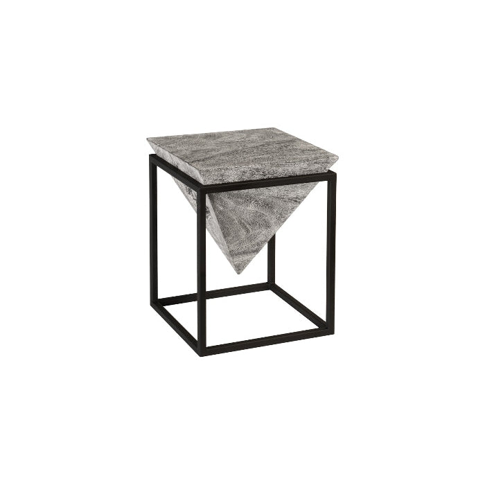 Inverted Pyramid Side Table-Phillips Collection-PHIL-TH99493-Side TablesSmall-2-France and Son